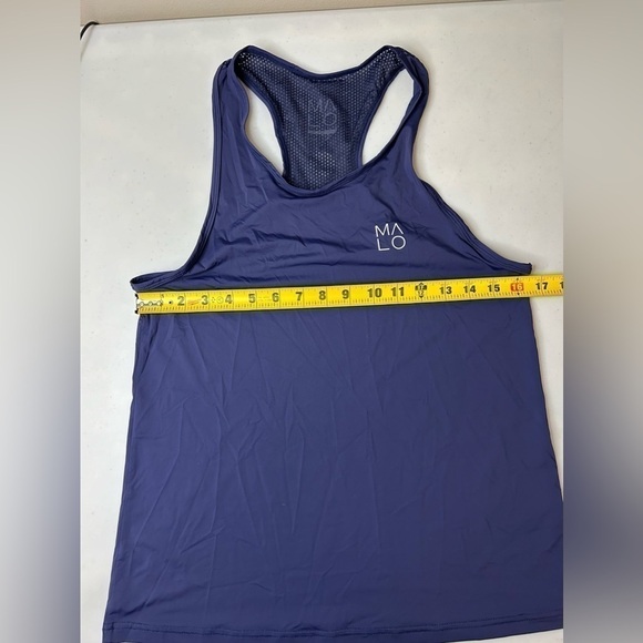 Malo Women’s Endure Tank Top Navy Size Medium (?) See Pic - Picture 7 of 8